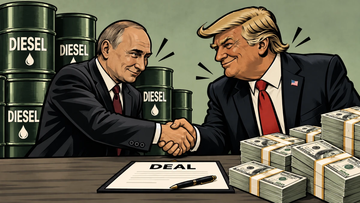 Trump's Russian Diesel Deal Fuels Tensions With Ukraine