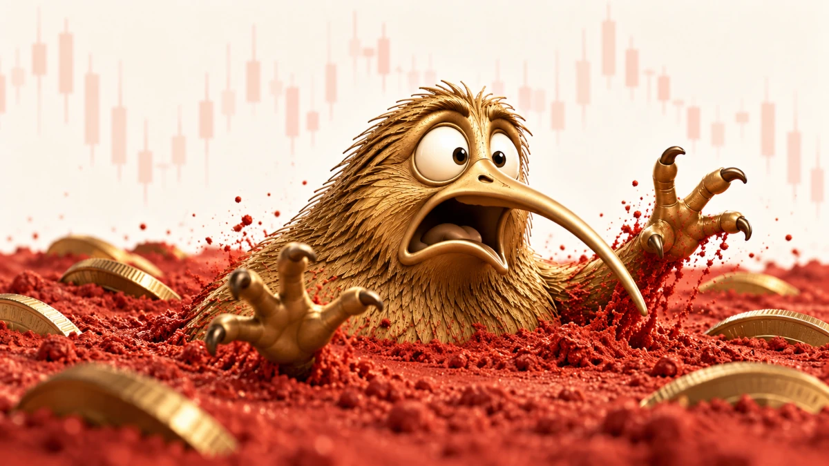 Kiwi Dollar Plunges as Reserve Bank Holds OCR at 2.75%