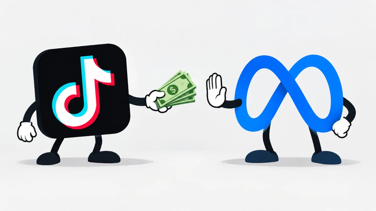 Meta Bans TikTok Ads in Seven Countries
