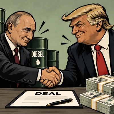 Trump's Russian Diesel Deal Fuels Tensions With Ukraine